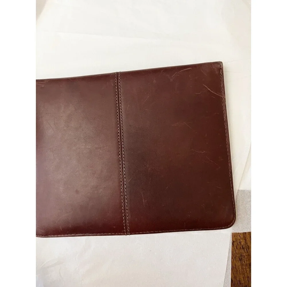 Natural Oiled/ Leather Targus Hughes Portfolio iPad Case Brown 10.5” x 8.5”